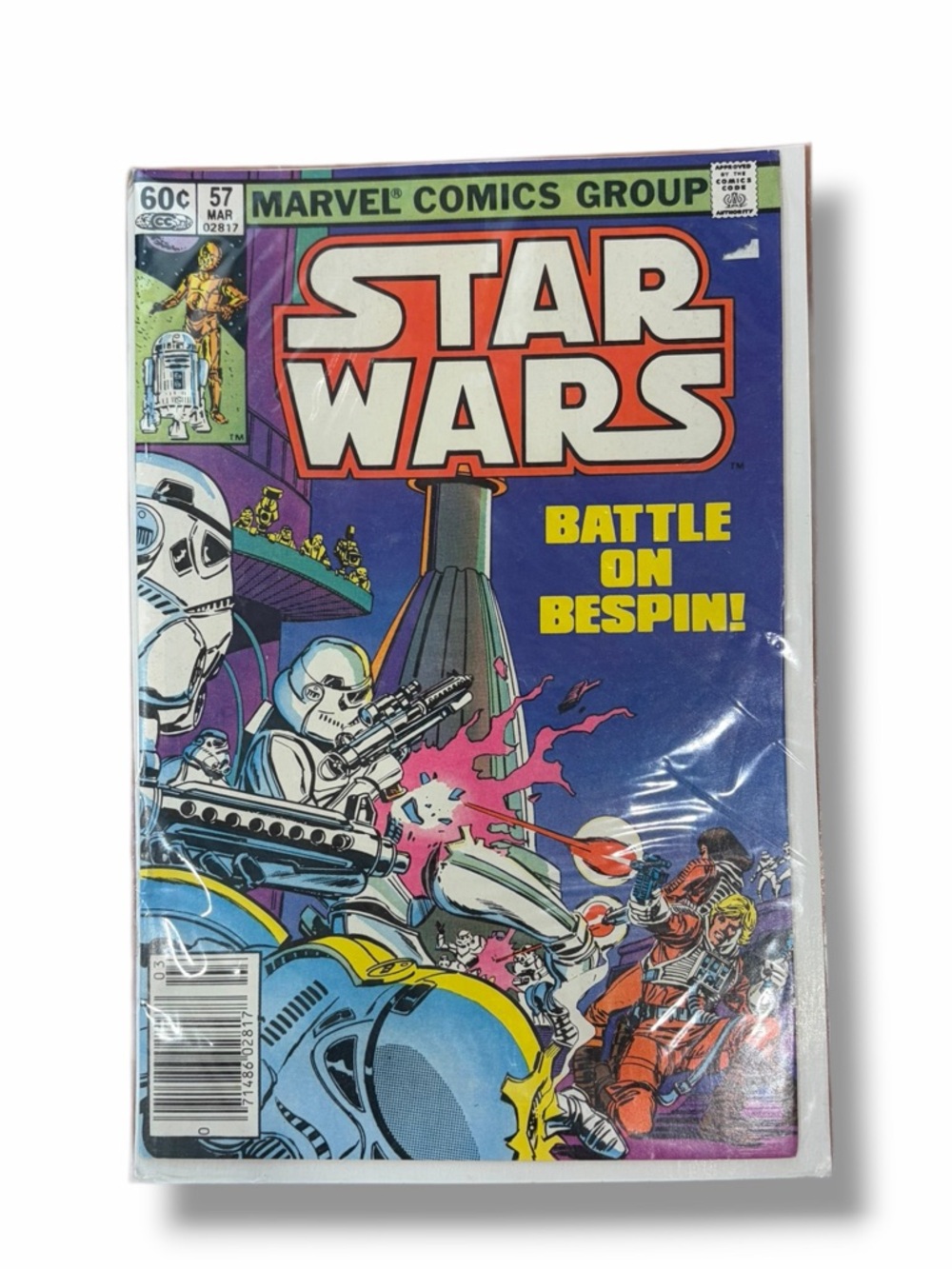 Marvel Comics Star Wars Comic - Battle on Bespin 1980s - Picture 2 of 4